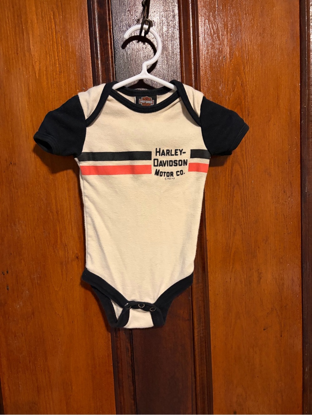 Harley-Davidson baby bodysuit